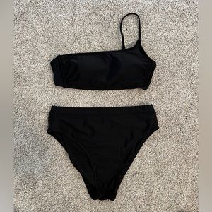 Black Two Piece Xhilaration Swimsuit